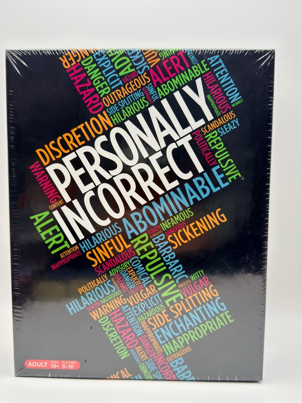Personally Incorrect Party Card Game - Black - (Brand Not Visible)